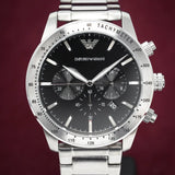 Emporio Armani Ar11241 Men S Mario Chronograph Watch