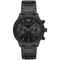 Emporio Armani Ar11242 Men S Chronograph Sport Mario Black Watch