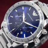 Emporio Armani Ar11306 Men S Mario Chronograph Watch