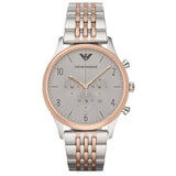 Emporio Armani Ar1864 Men S Two Tone Chronograph Watch