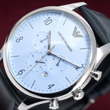 Emporio Armani Ar1889 Men S Chronograph Blue Watch