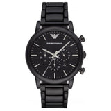 Emporio Armani Ar1895 Men S Black Chronograph Watch