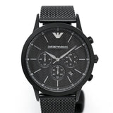 Emporio Armani Ar2498 Men S Chronograph Watch Black Pvd