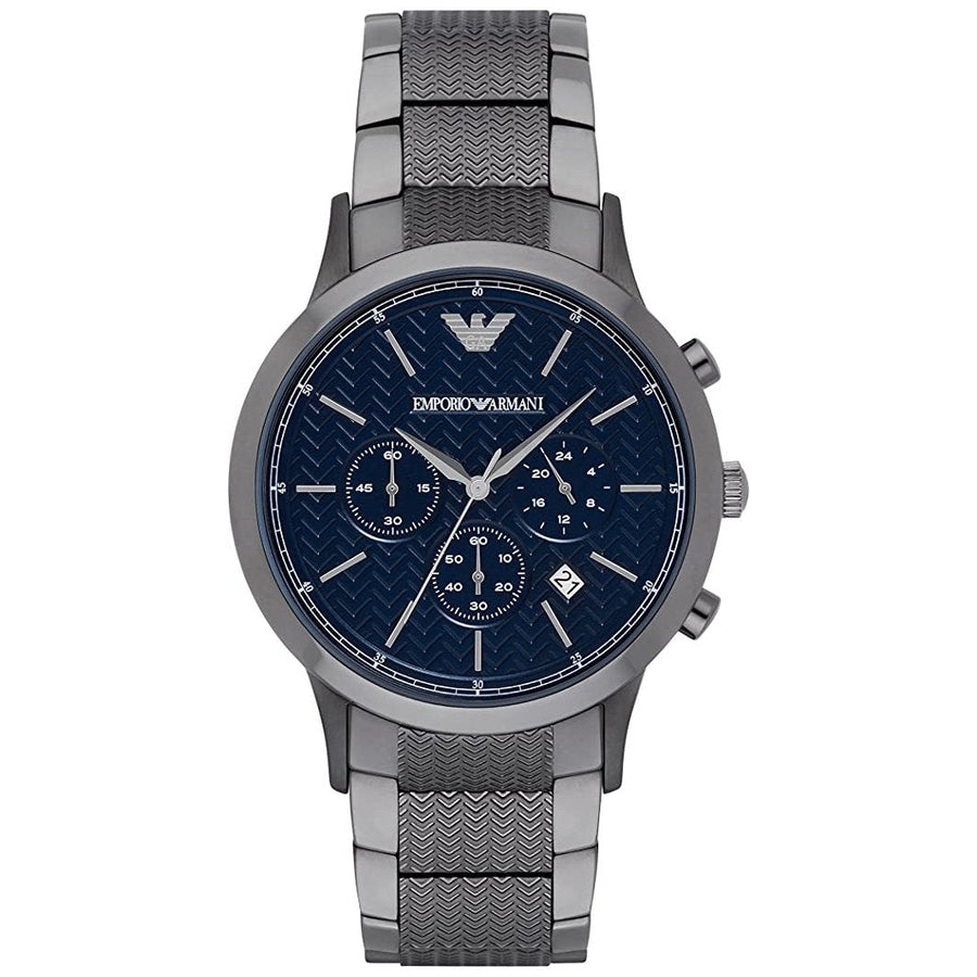 Emporio Armani Ar2505 Men S Gunmetal Chronograph Watch