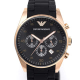 Emporio Armani Ar5906 Ladies Sportivo Chronograph Rose Gold Pvd Watch