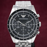 Emporio Armani Ar5988 Men S Tazio Chronograph Steel Watch