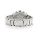Emporio Armani Ar6091 Men S Blue Dial Silver Chronograph Watch