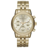 Michael Kors Mk5676 Ladies Ritz Gold Tone Watch