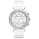 Michael Kors Mk5848 Ladies Parker White Glitz Watch
