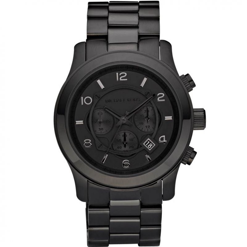 Michael Kors Mk8157 Men S Runway Chronograph Black Watch