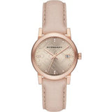 Burberry Ladies Watch The City Diamond 34mm Rose Gold Bu9131