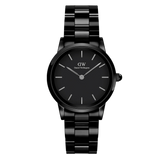 Daniel Wellington Mens Black Iconic Link Ceramic Watch Dw00100414