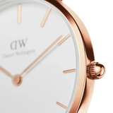 Daniel Wellington Ladies Petitedover White Watch Dw00100313