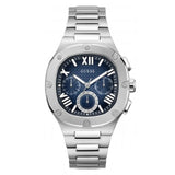 Guess Watches Gents Headline Stainless Steel Silver Watch Gw0572g1