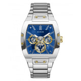 Guess Gents Phoenix Silver Tone Watch Gw0456g5