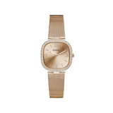 Guess Watches Tapestry Ladies Trend Rose Gold Stainless Steel Watch Gw0354l3
