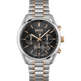 Hugo Boss Men S Watch Champion Two Tone Black Hb1513819