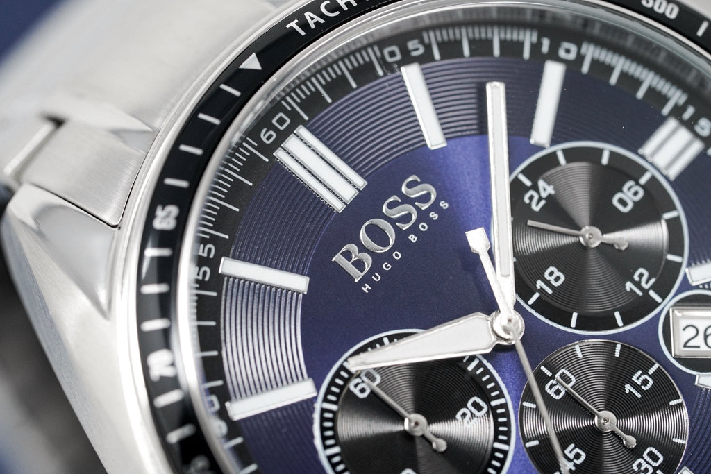 Hugo Boss Men S Watch Chronograph Driver Blue Hb1513081