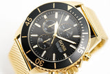 Hugo Boss Men S Watch Chronograph Ocean Edition Gold Hb1513703