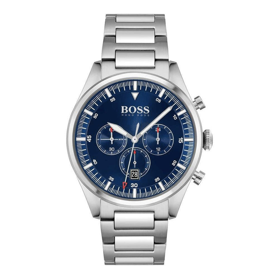 Hugo Boss Men S Watch Chronograph Pioneer Blue Hb1513867