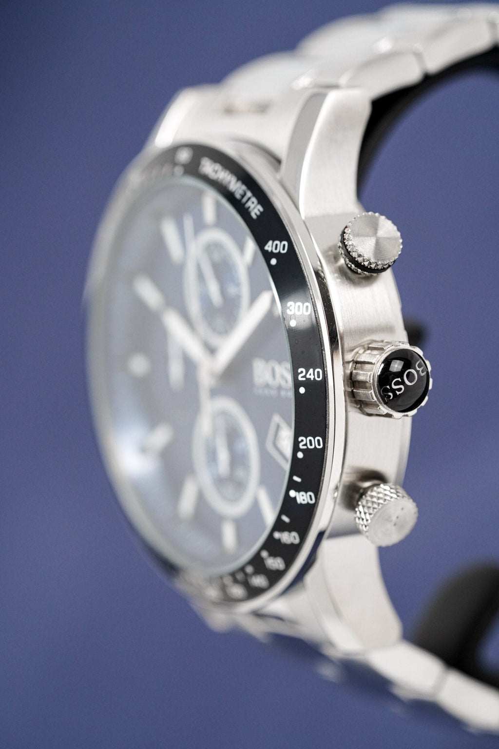 Hugo Boss Men S Watch Chronograph Rafale Blue Hb1513510