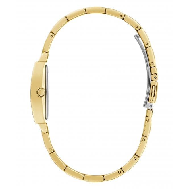 Guess Watches Ladies Brilliant Gold Tone Watch Gw0611l2