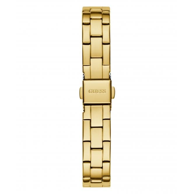 Guess Watches Ladies Brilliant Gold Tone Watch Gw0611l2