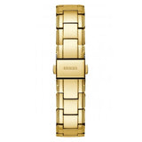Guess Watches Ladies Crystal Clear Stainless Steel Gold Tone Watch Gw0470l2