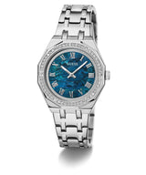 Ladies Desire Silver Tone Stainless Steel Watch Gw0770l1