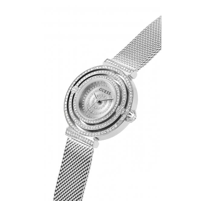 Guess Watches Ladies Dream Stainless Steel Silver Watch Gw0550l1