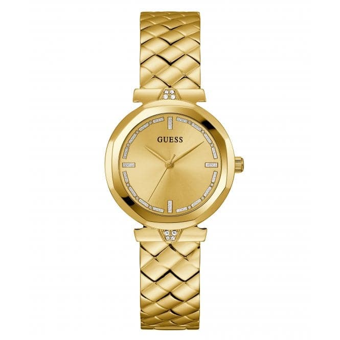 Guess Ladies Rumour Gold Tone Watch Gw0613l2