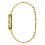 Guess Watches Ladies Tri Luxe Stainless Steel Gold Tone Watch Gw0474l2