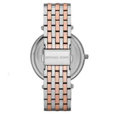 Michael Kors Mk3726 Ladies Darci Two Tone Stainless Steel Crystal Watch