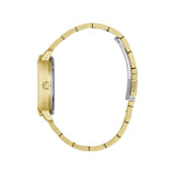 Guess Watches Quattro Clear Ladies Trend Gold Stainless Steel Watch Gw0300l2