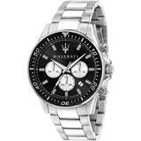 Maserati R8873640004 Sfida Chrono Mens Silver Watch