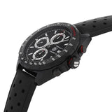Tag Heuer Formula 1 Chronograph 43mm Automatic Mens Watch Stainless Steel Case With Black Rubber Strap Grey Dial