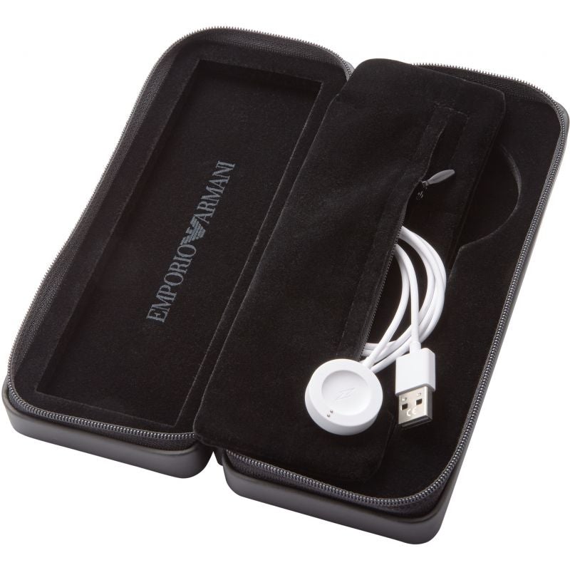 Emporio Armani Art5009 Men S Black Connected Bluetooth Smartwatch