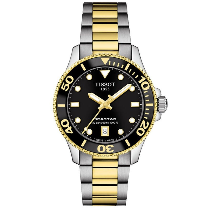 Tissot Seastar 1000 Mens Black Watch T120 210 22 051 00
