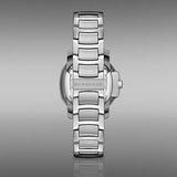 Burberry The Britain Diamonds Mother Of Pearl Dial Silver Steel Strap Watch For Women Bby1804