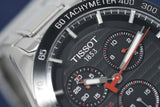 Tissot Mens Chronograph Watch Prs 516 Steel Red T1004171105101