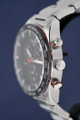 Tissot Mens Chronograph Watch Prs 516 Steel Red T1004171105101